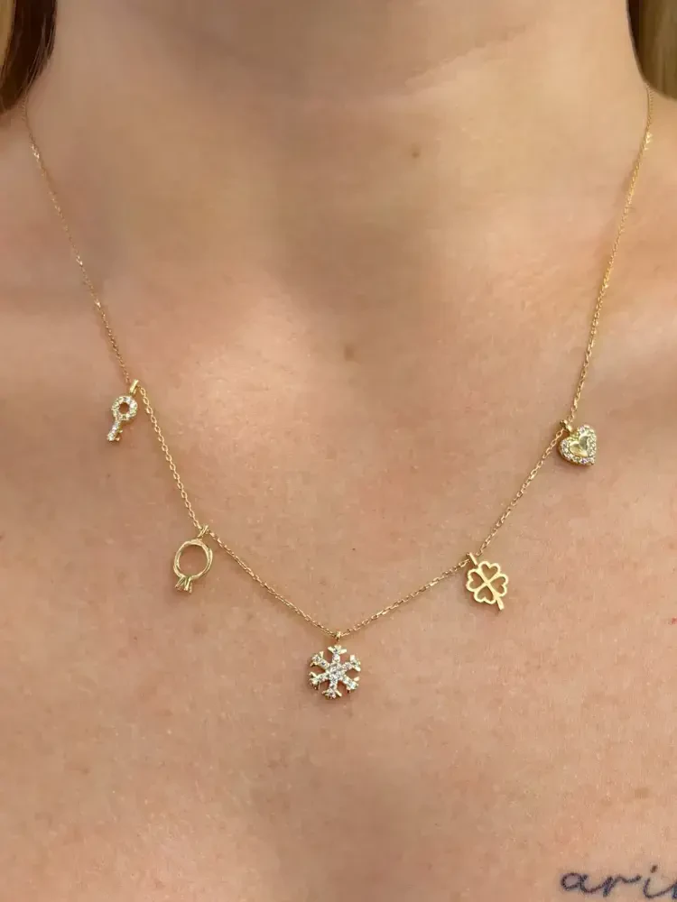 TARZ MODEL ALTIN KOLYE 8 AYAR KLY00525 - Nasip Kuyumcu