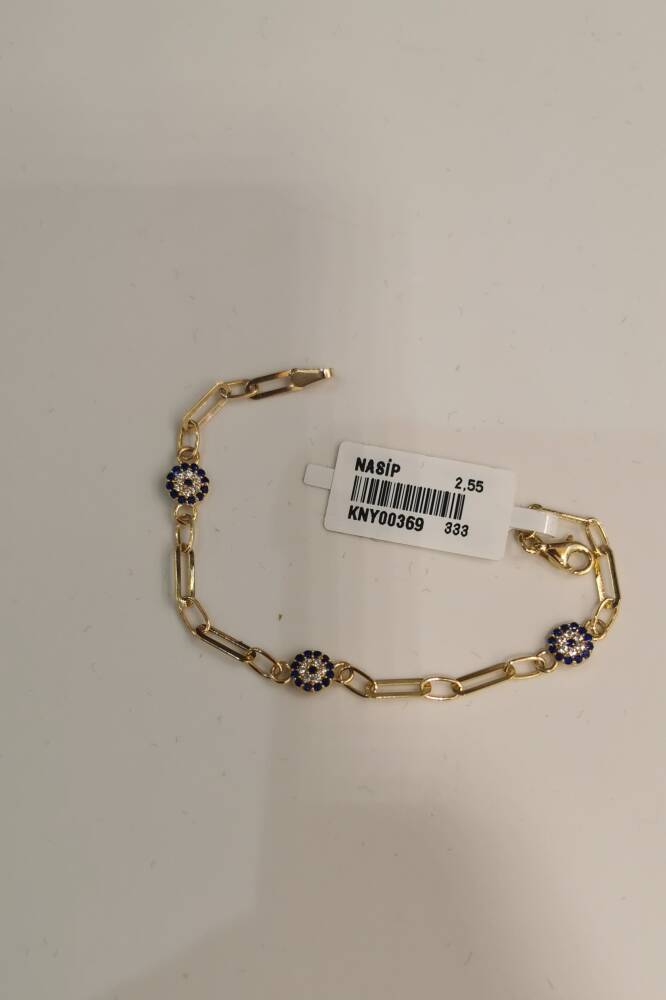 8 AYAR ALTIN ÇOCUK BİLEKLİK KNY00369 - 3