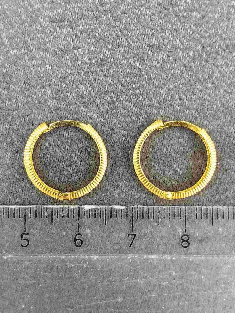 14 AYAR BOLD HARMONY HALKA ALTIN KÜPE KUP02872 - 4