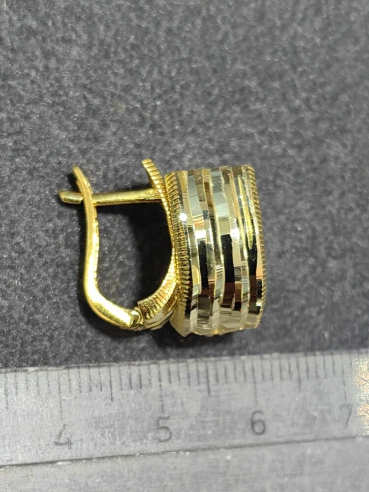 14 AYAR ÇOKLU AJDA MODEL J KÜPE KUP02655 - 4