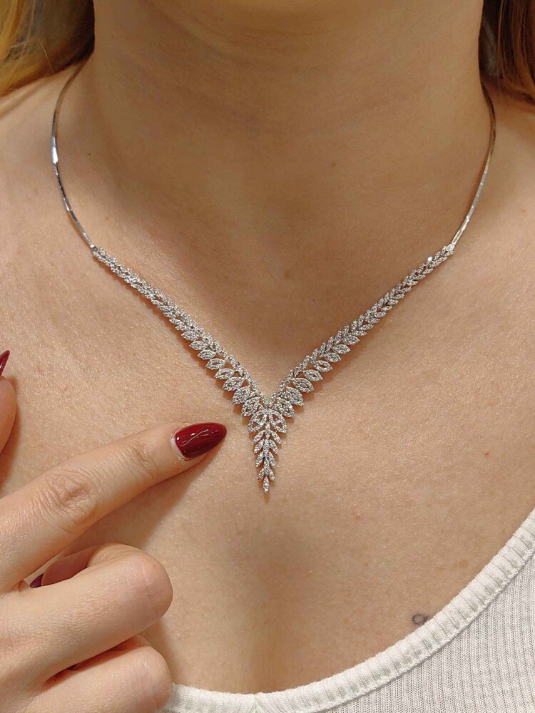 14 AYAR NİŞAN DÜĞÜN SET TAKIMI BEYAZ SET00343-344-345 - 4