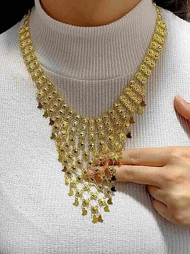 14 AYAR ÖZEL ÜRETİM MADONNA AKITMA KOLYE SET00199