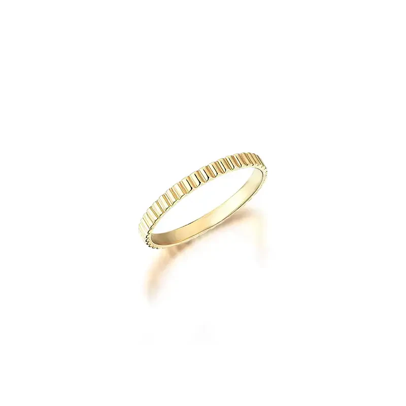 14 AYAR PİANO ANDANTE CURVE ALTIN YÜZÜK RHXR0007 - 3