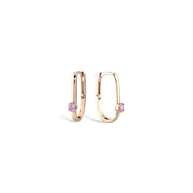 14 AYAR PİANO CABARET HOOK TAŞLI ALTIN KÜPE PXE0082 - 2