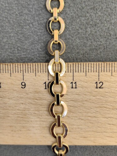 14 AYAR RINGLARGE TASARIM ALTIN TARZ BİLEKLİK KNY02644 - 4