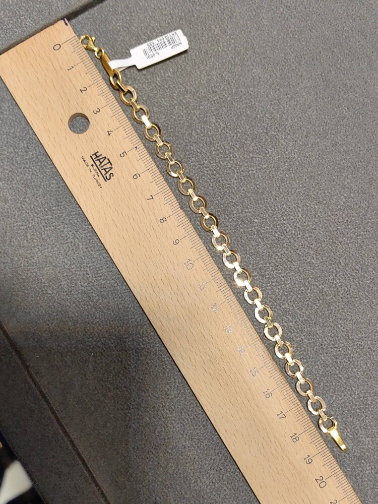 14 AYAR RINGLARGE TASARIM ALTIN TARZ BİLEKLİK KNY02644 - 5