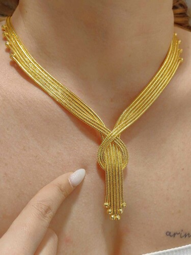 14 AYAR TÜL KALZE NİŞAN DÜĞÜN SET TAKIMI SET00384-387-388 - 5