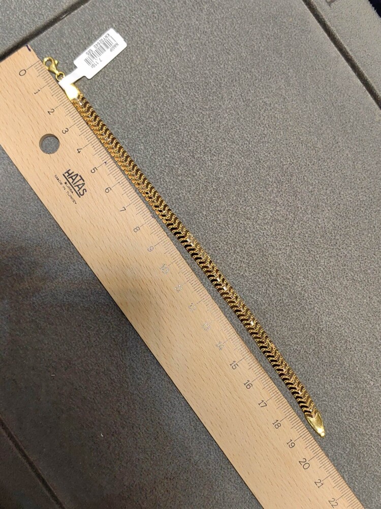 14 AYAR BALIK SIRTI MODEL ALTIN TARZ BİLEKLİK KNY02640 - 5