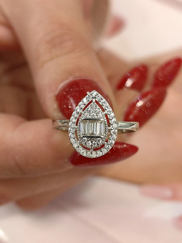 14 DAMLA MODEL BAGET ALTIN YÜZÜK YZ000248 - Nasip Kuyumcu