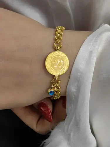 22&14 AYAR DORİKA TOPLU ÇEYREK ALTIN BİLEKLİK KNY00927 - 1