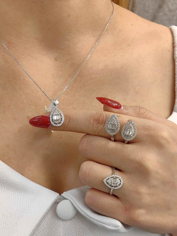 8 AYAR DAMLA MODEL 3 LÜ SET TAKIMI UCL00171-172-173-ZNC00293 - 1