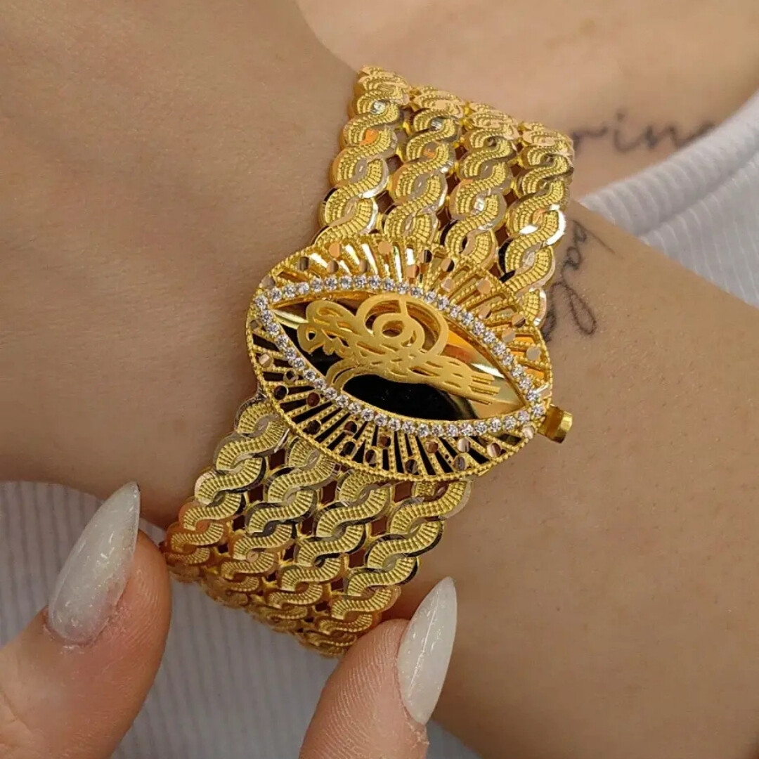 8 Ayar Tuğralı Kelepçe Altın KLP00321