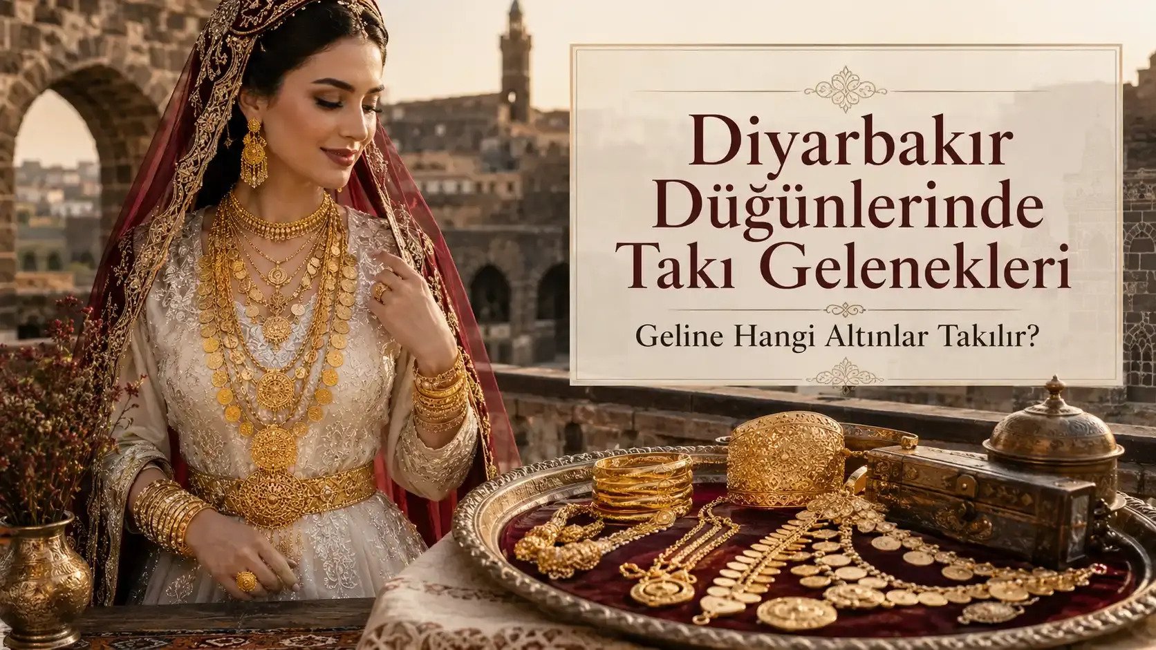 Diyarbakır Düğünlerinde Takı Gelenekleri: Geline Hangi Altınlar Takılır?