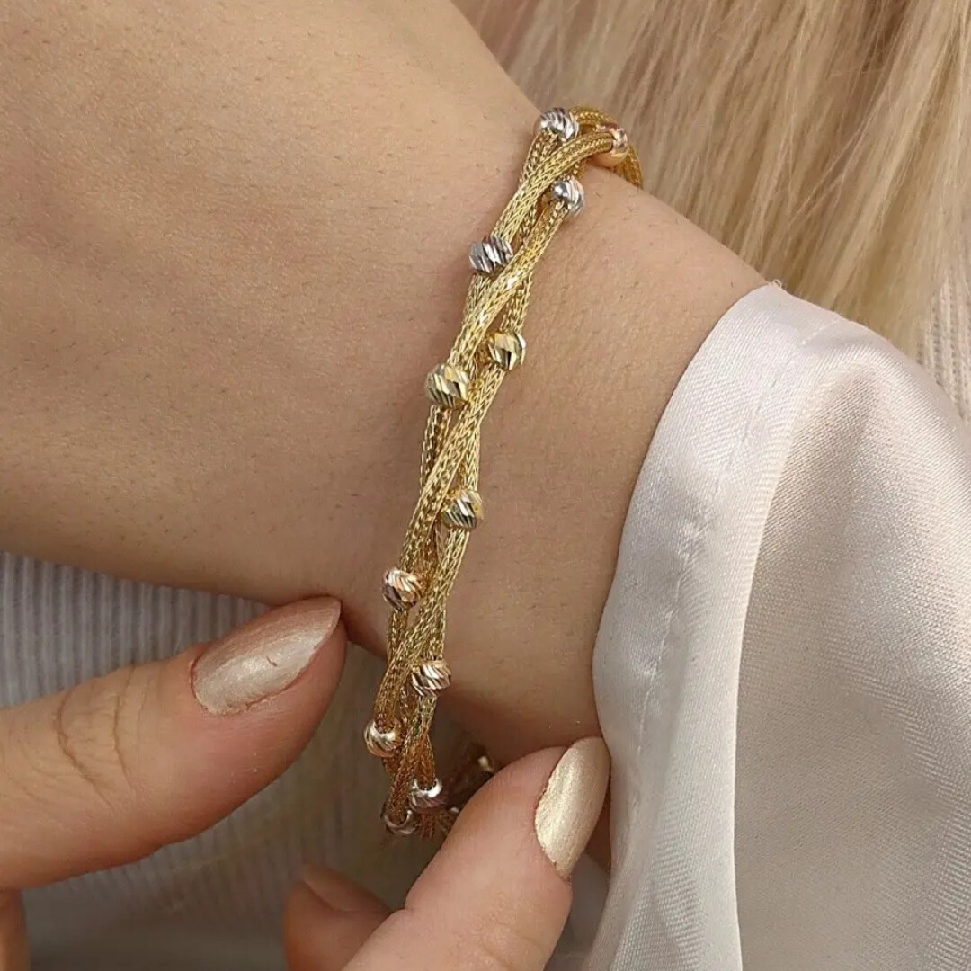 14 Ayar Dorika Altın Bileklik KNY00108