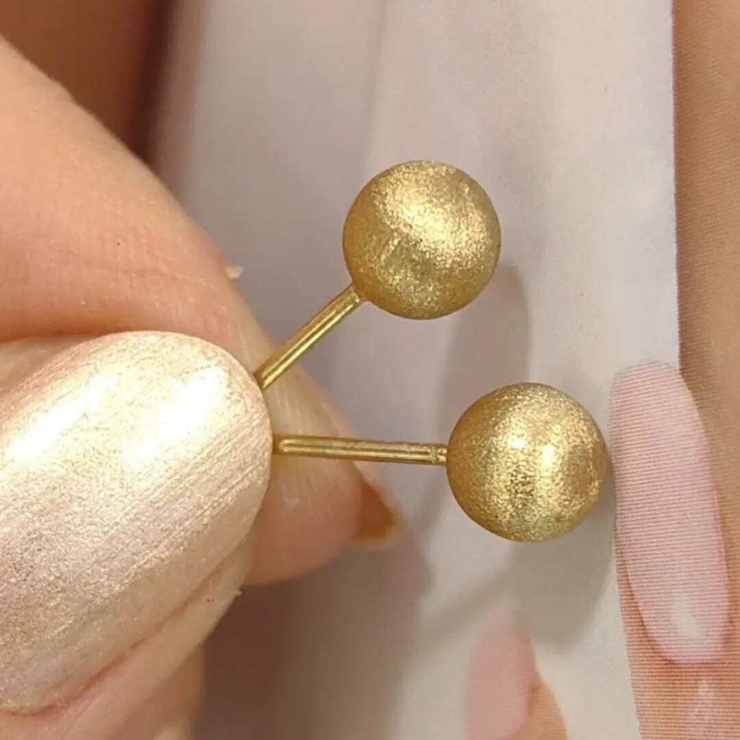 14 Ayar Vidalı Altın Küpe KUP00175