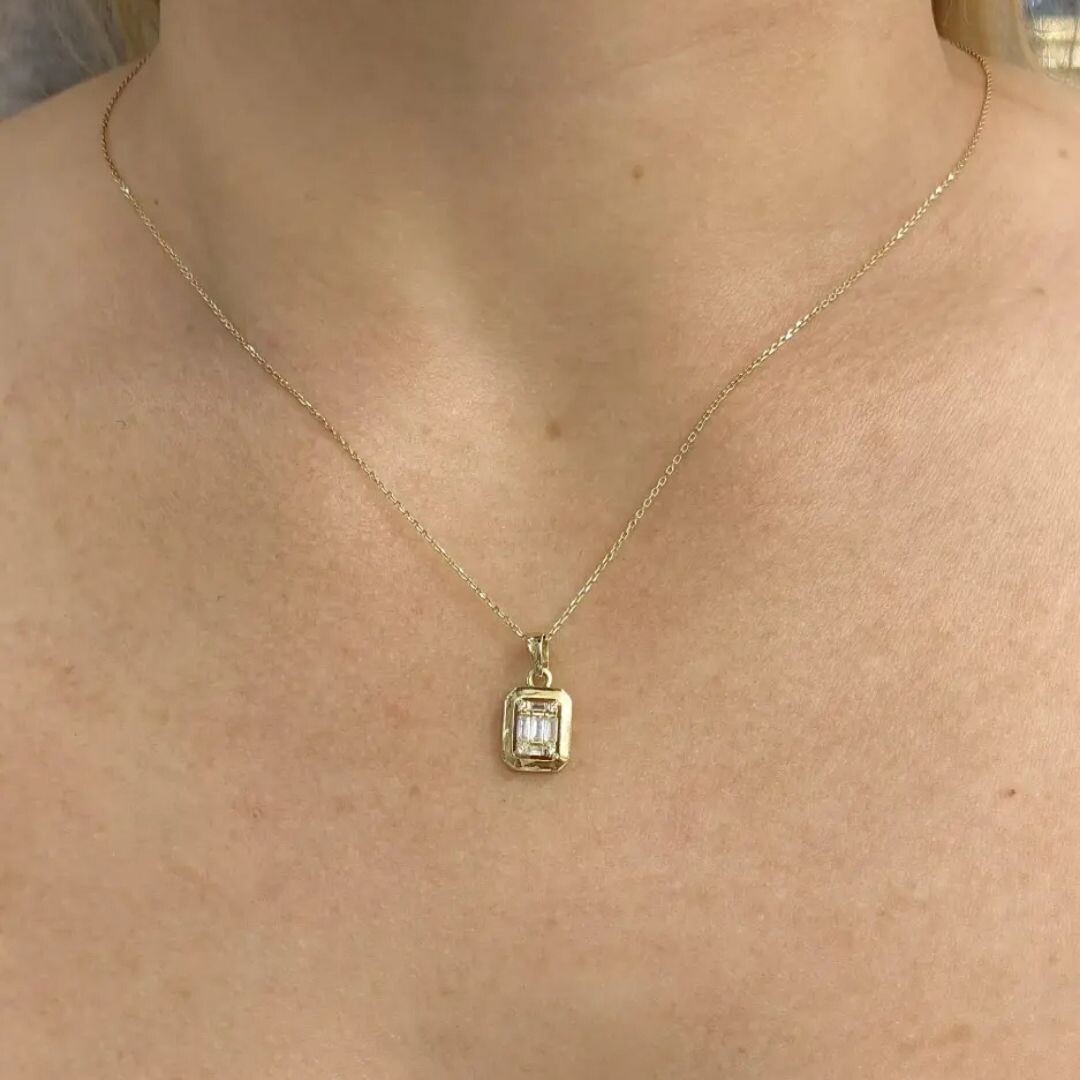 14 Ayar Baget Altın Kolye KLY00034