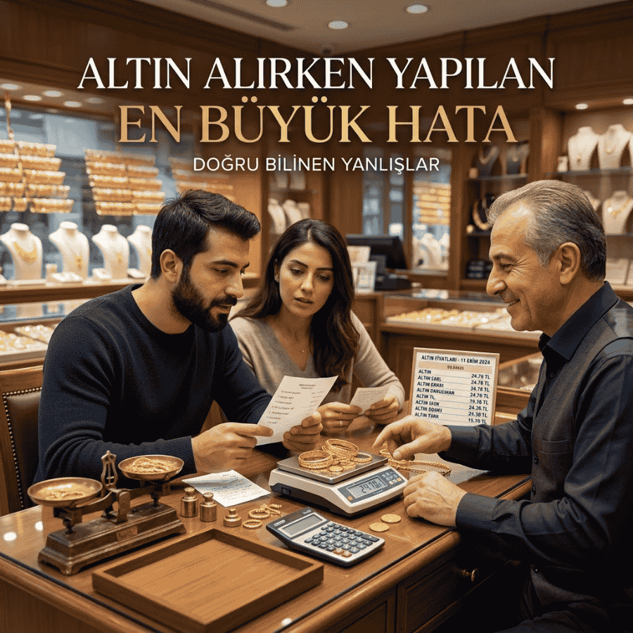 Altın Alırken Yapılan En Büyük Hata