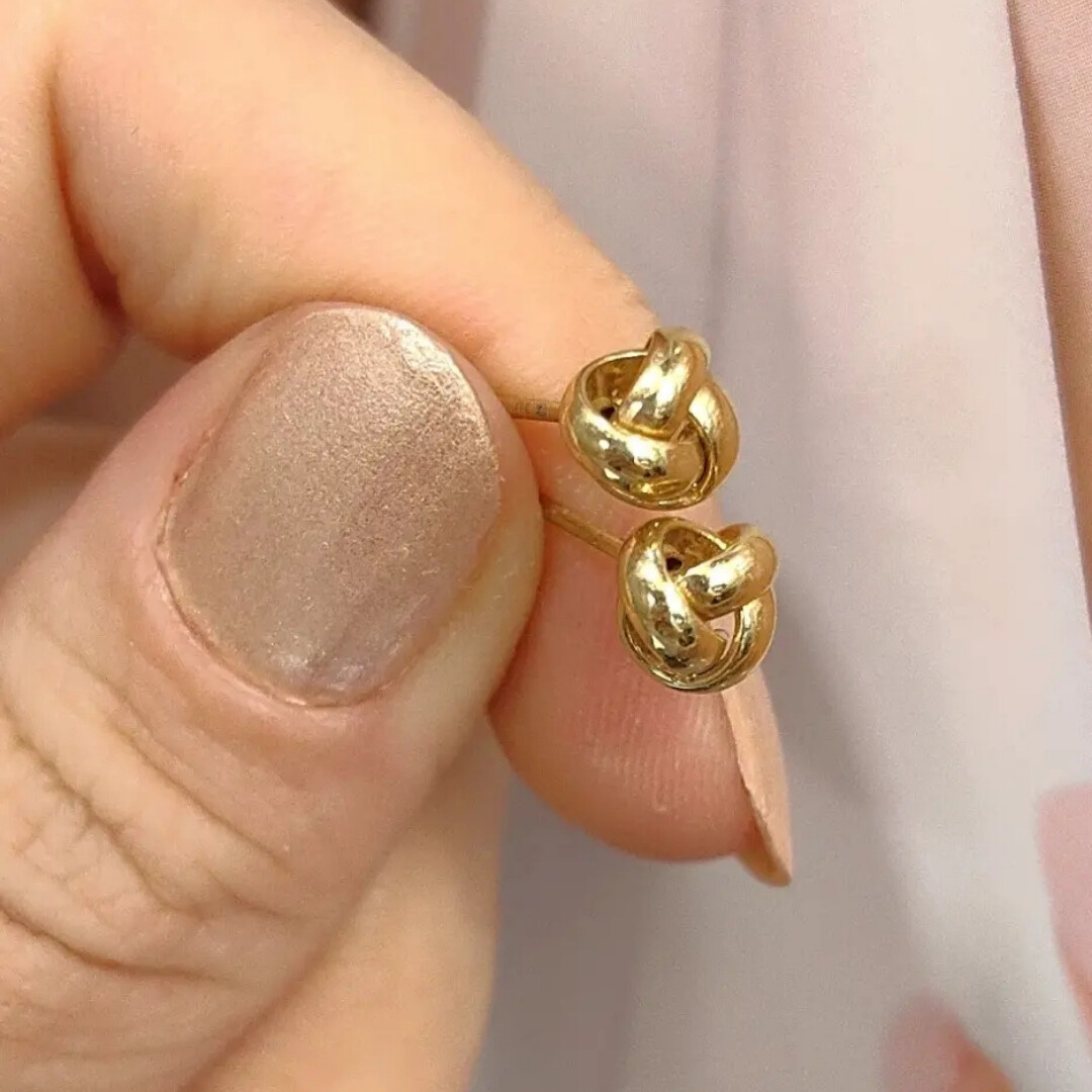 14 Ayar Vidalı Altın Küpe XKUP01132