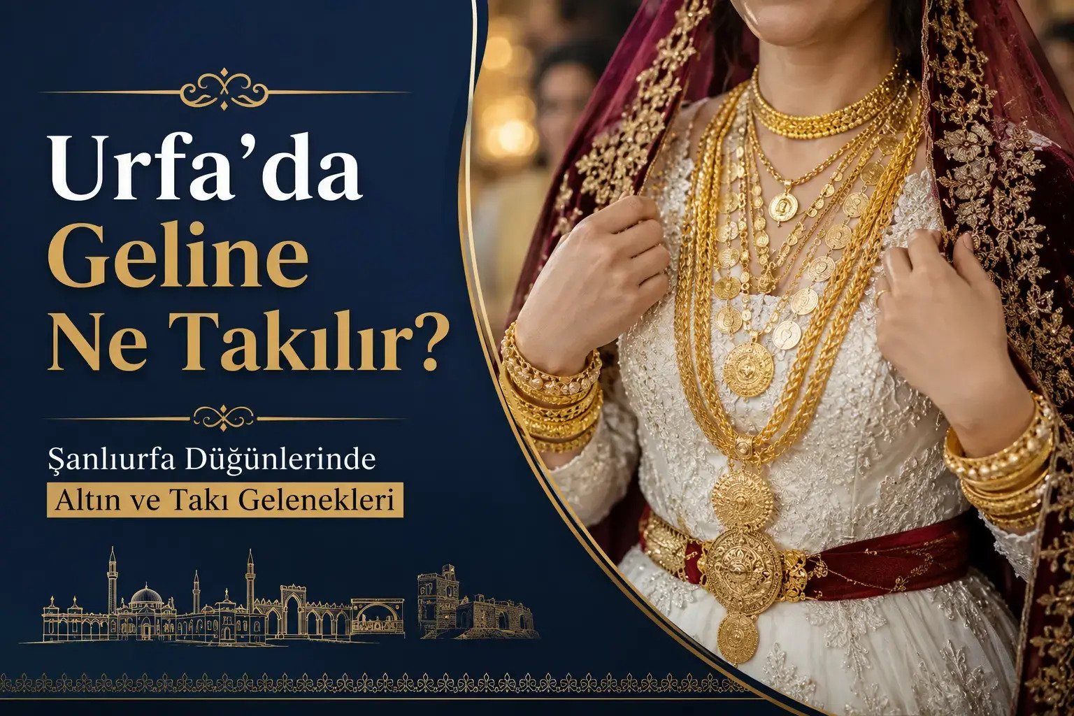 Urfa'da Geline Ne Takılır? Şanlıurfa Düğünlerinde Altın ve Takı Gelenekleri