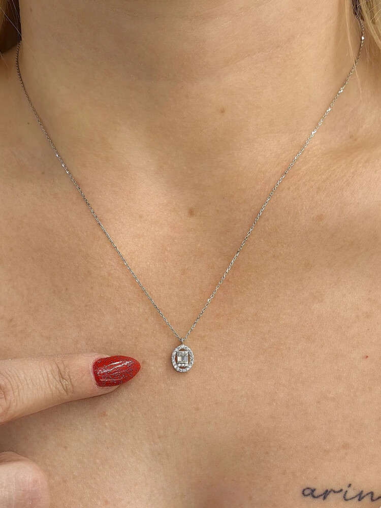 BAGET ALTIN KOLYE 8 AYAR KLY00565 - Nasip Kuyumcu