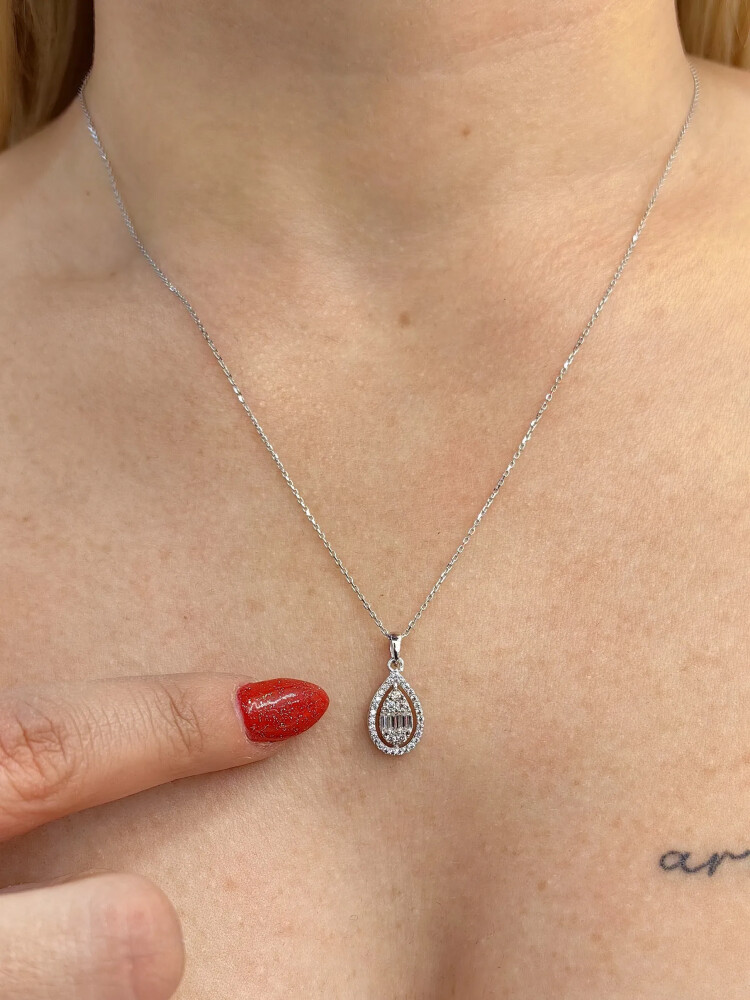 BAGET ALTIN KOLYE 8 AYAR KLY00691 - Nasip Kuyumcu