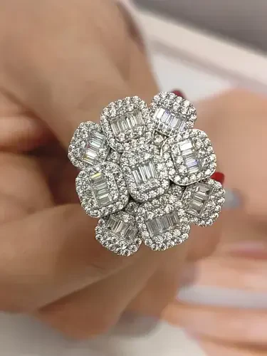 BAGET ALTIN YÜZÜK YZ000279 - 2