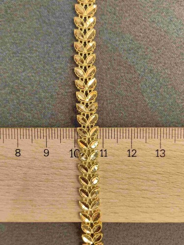 BAŞAK MODEL 22 AYAR ALTIN TARZ BİLEKLİK KNY02472 - 4