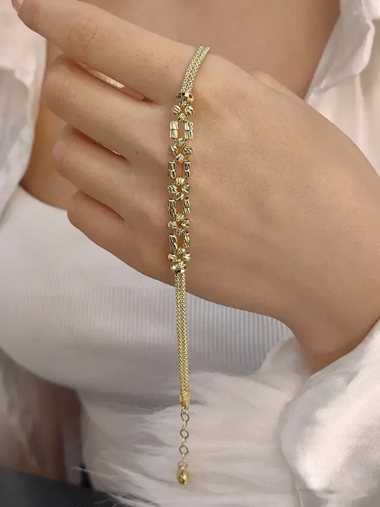 DORİKA ALTIN BİLEKLİK KNY01095 - Nasip Kuyumcu