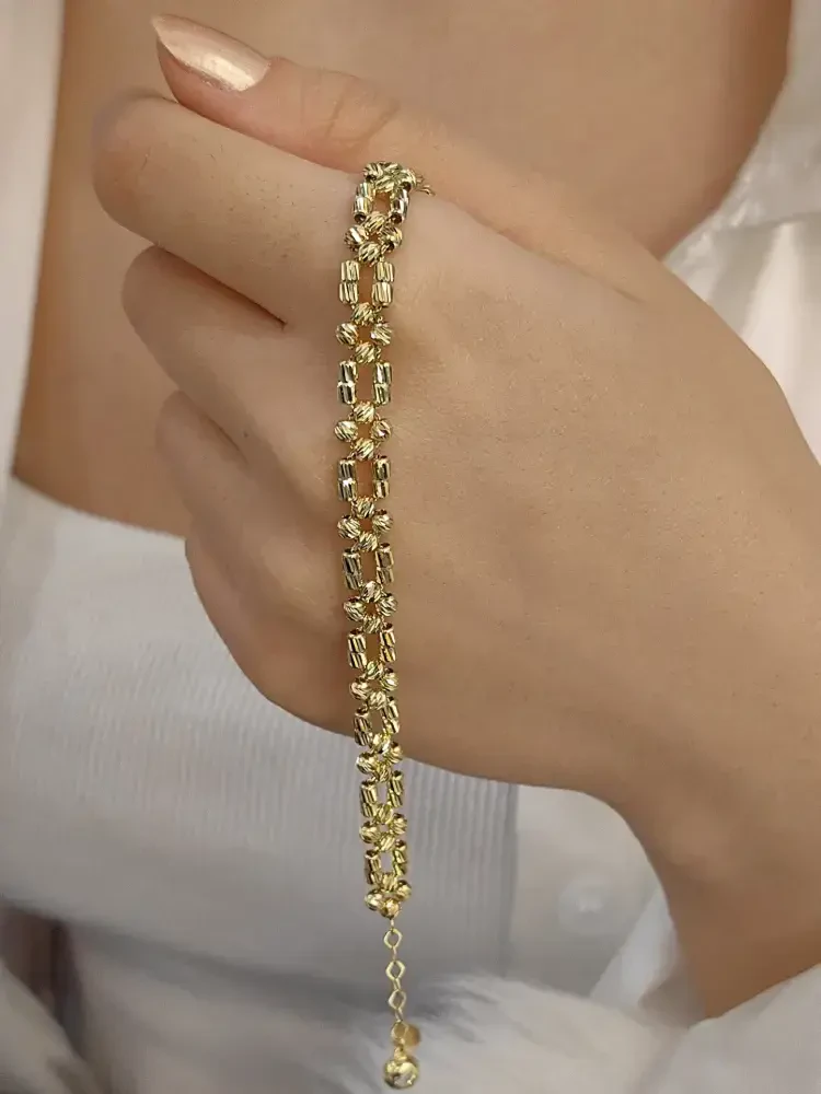 DORİKA ALTIN BİLEKLİK KNY01175 - Nasip Kuyumcu