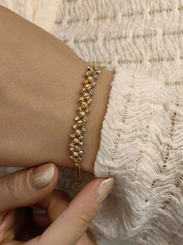 DORİKA ALTIN BİLEKLİK KNY00848 - Nasip Kuyumcu