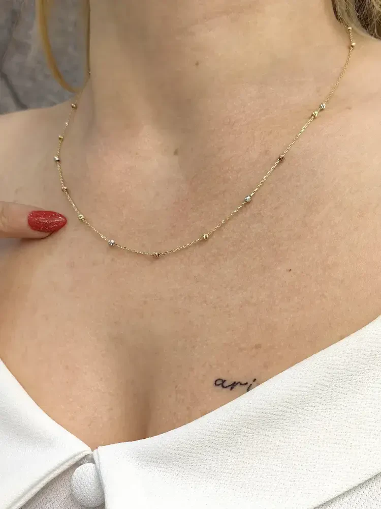 DORİKA MODEL ALTIN KOLYE 14 AYAR KLY00471 - Nasip Kuyumcu