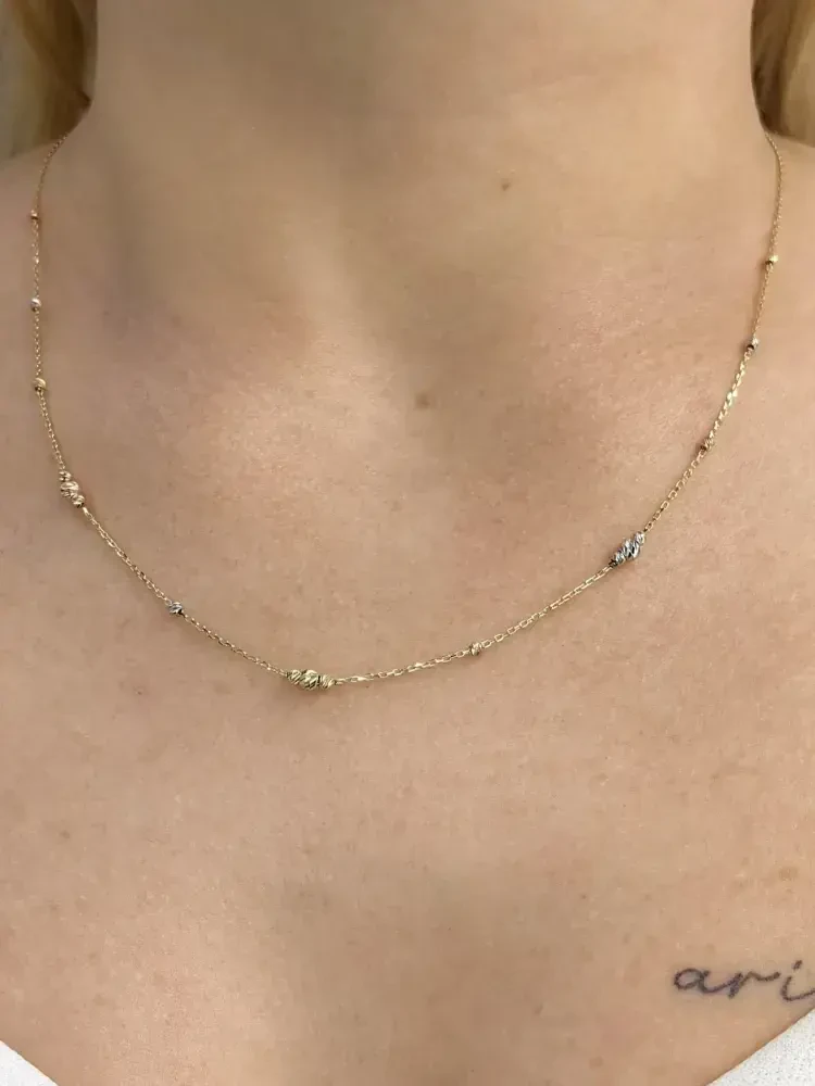 DORİKA MODEL ALTIN KOLYE 14 AYAR KLY00625 - Nasip Kuyumcu