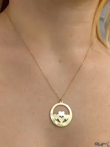 DÖRT KALPLİ ALTIN KOLYE 8 AYAR KLY00245 - 1
