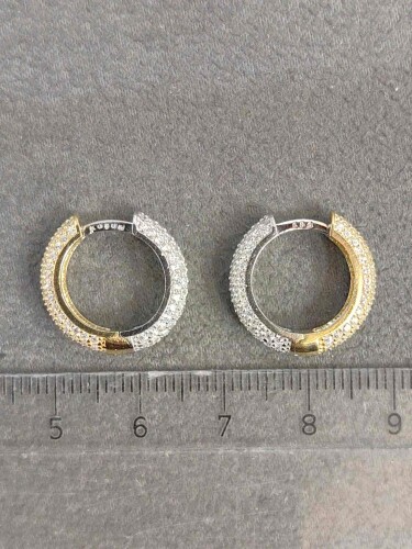 14 AYAR FANTAZİ ALTIN KÜPE KUP00580 - 4