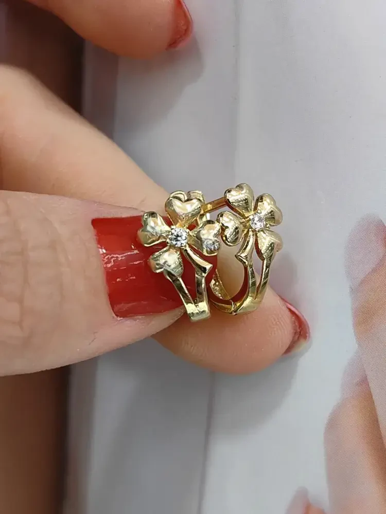 FANTAZİ ALTIN KÜPE KUP00673 - 2