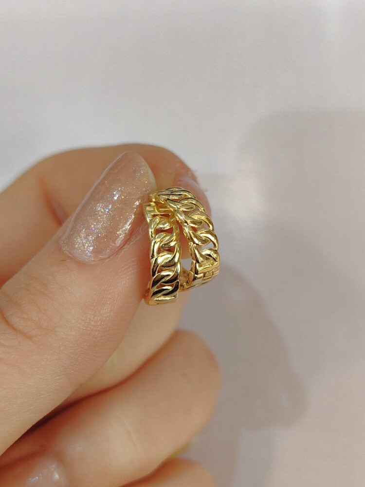 14 AYAR FANTAZİ ALTIN KÜPE KUP00681 - 2