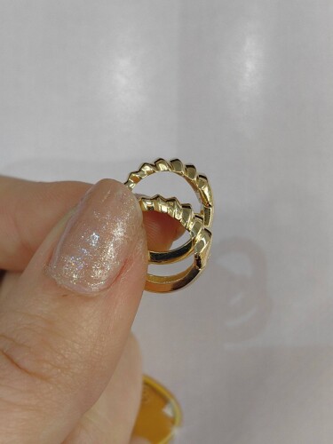14 AYAR FANTAZİ ALTIN KÜPE KUP00682 - 3