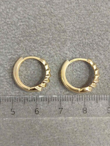 14 AYAR FANTAZİ ALTIN KÜPE KUP00682 - 4