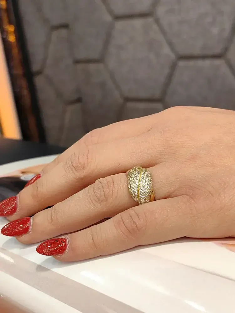 FANTAZİ ALTIN YÜZÜK YZ001012 - Nasip Kuyumcu