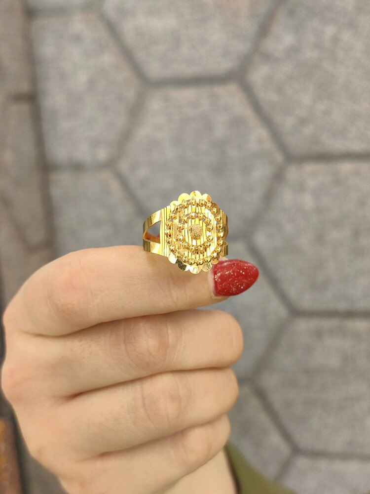 FANTAZİ ALTIN YÜZÜK YZ000793 - Nasip Kuyumcu