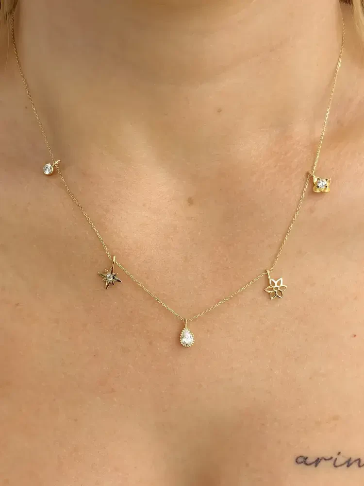 TARZ MODEL ALTIN KOLYE 8 AYAR KLY00696 - Nasip Kuyumcu