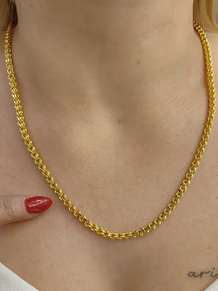 GUVERSE ZİNCİR ALTIN KOLYE 14 AYAR XZNC00777 - Nasip Kuyumcu