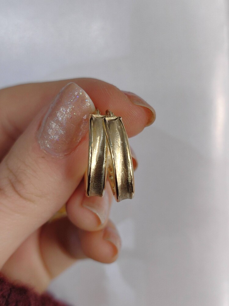 14 AYAR HALKA ALTIN KÜPE KUP01527 - 2