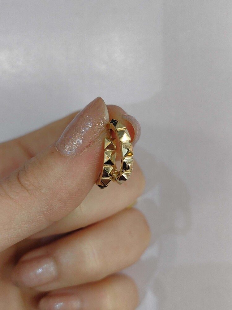 14 AYAR HALKA ALTIN KÜPE KUP00803 - 1