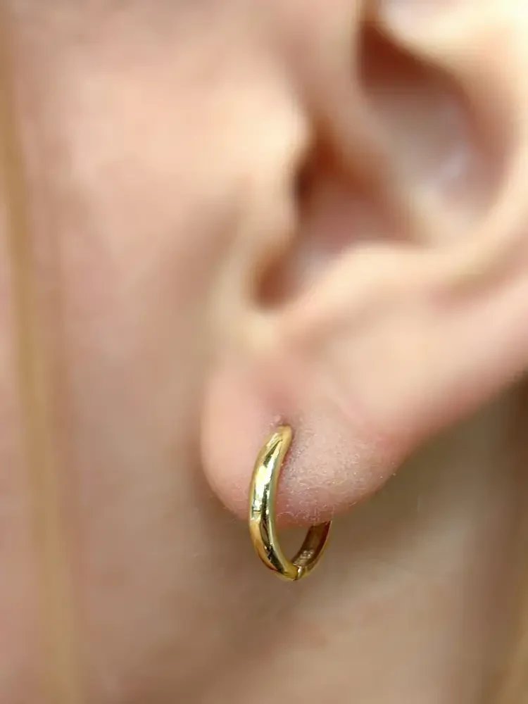 HALKA ALTIN KÜPE KUP01110 - Nasip Kuyumcu