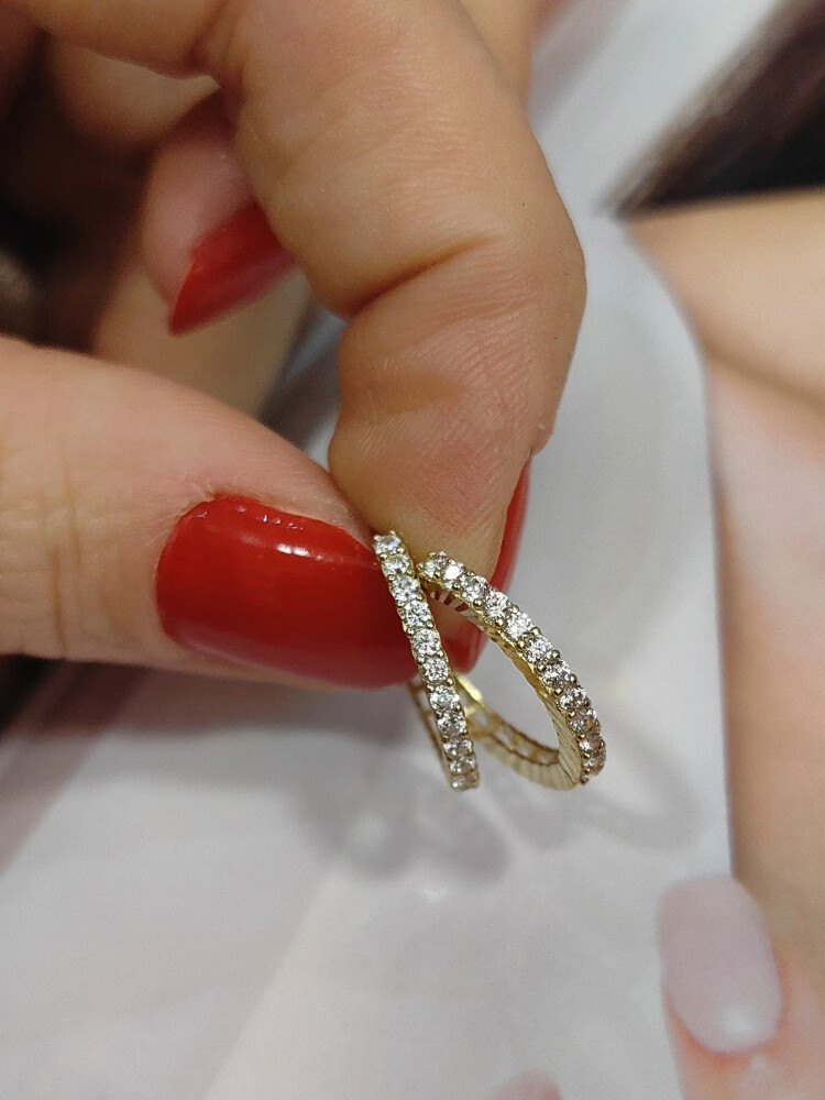 HALKA ALTIN KÜPE KUP01374 - Nasip Kuyumcu