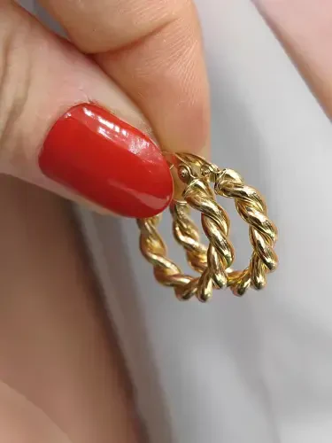 HALKA ALTIN KÜPE XKUP01392 - 1