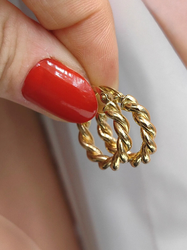 HALKA ALTIN KÜPE KUP01392 - Nasip Kuyumcu