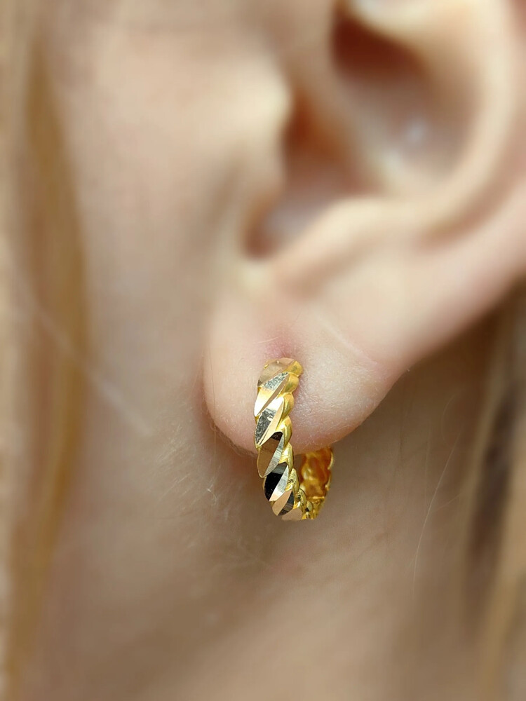 HALKA ALTIN KÜPE KUP01453 - Nasip Kuyumcu