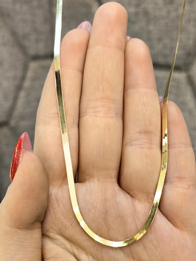 JİLET ZİNCİR ALTIN KOLYE 14 AYAR XZNC00514 - Nasip Kuyumcu